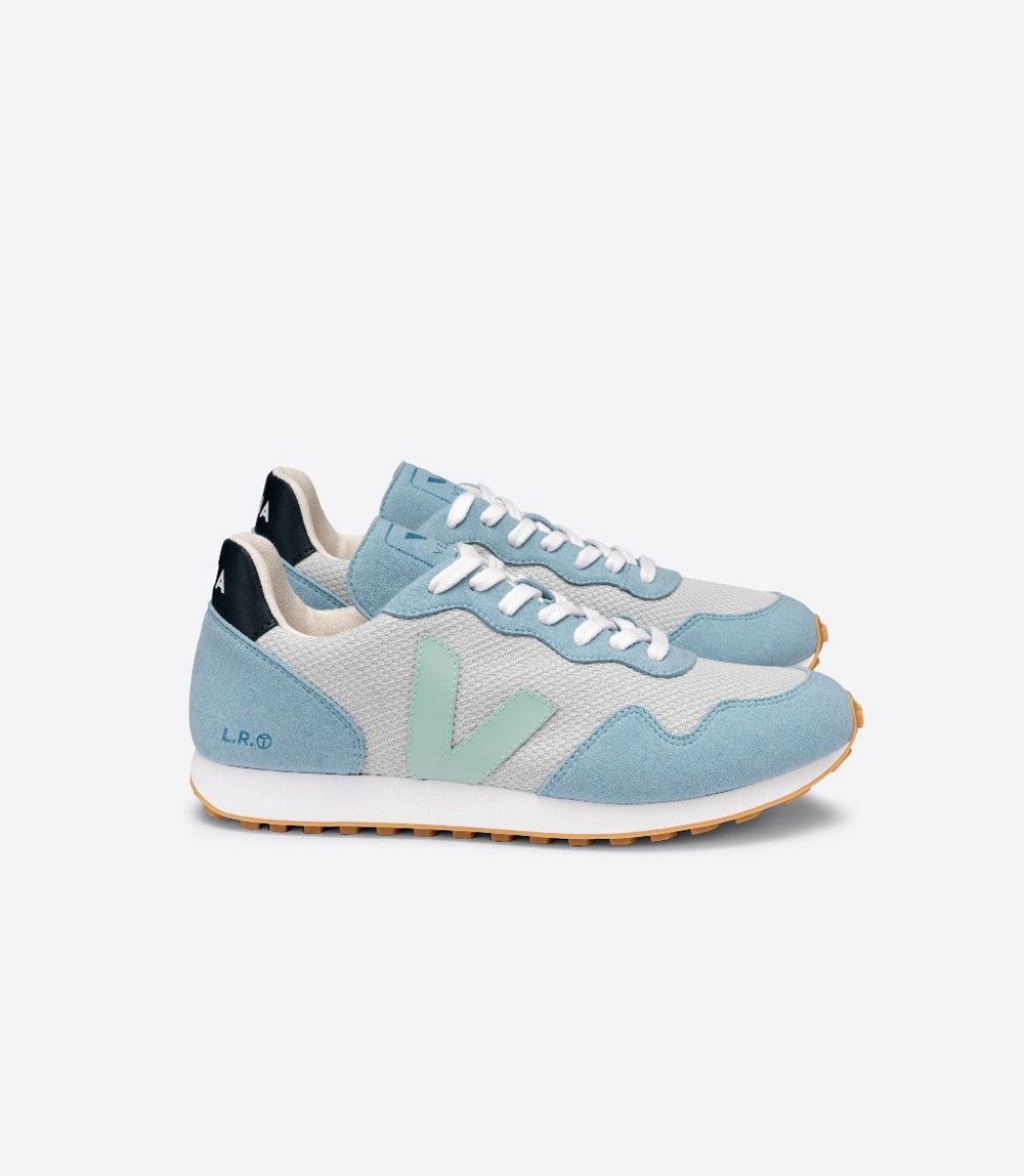 Veja Sneakers Dam - Sdu Rec Alveomesh - Grå/Blå - 307625-EAC